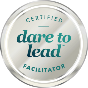 Christine Maassen's Dare to Lead Facilitator seal