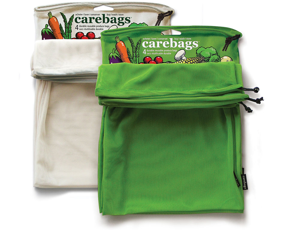 Produce bag packaging for Carebags