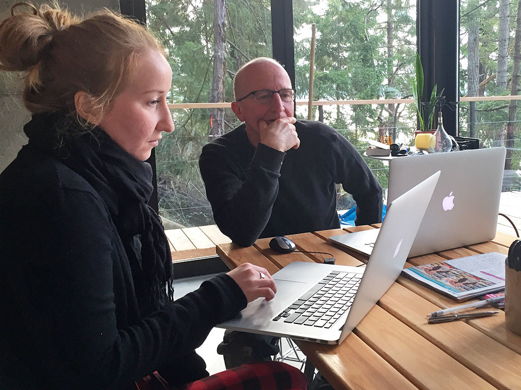 The Far & Wide Galiano office wifi is up