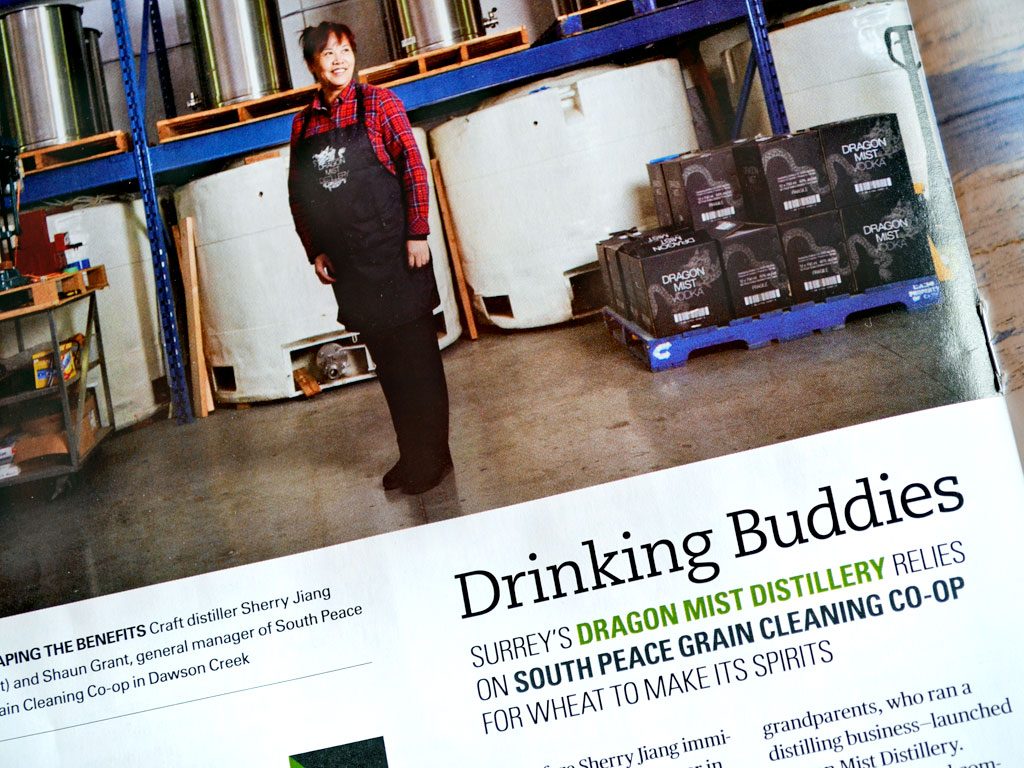 Sherry Jiang, founder of Dragon Mist Distillery