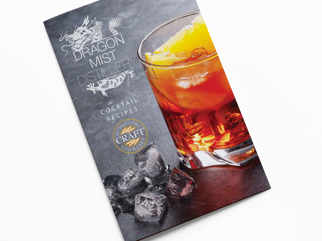 Dragon Mist cocktail recipes booklet