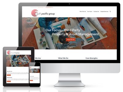 Gulf Pacific online corporate website
